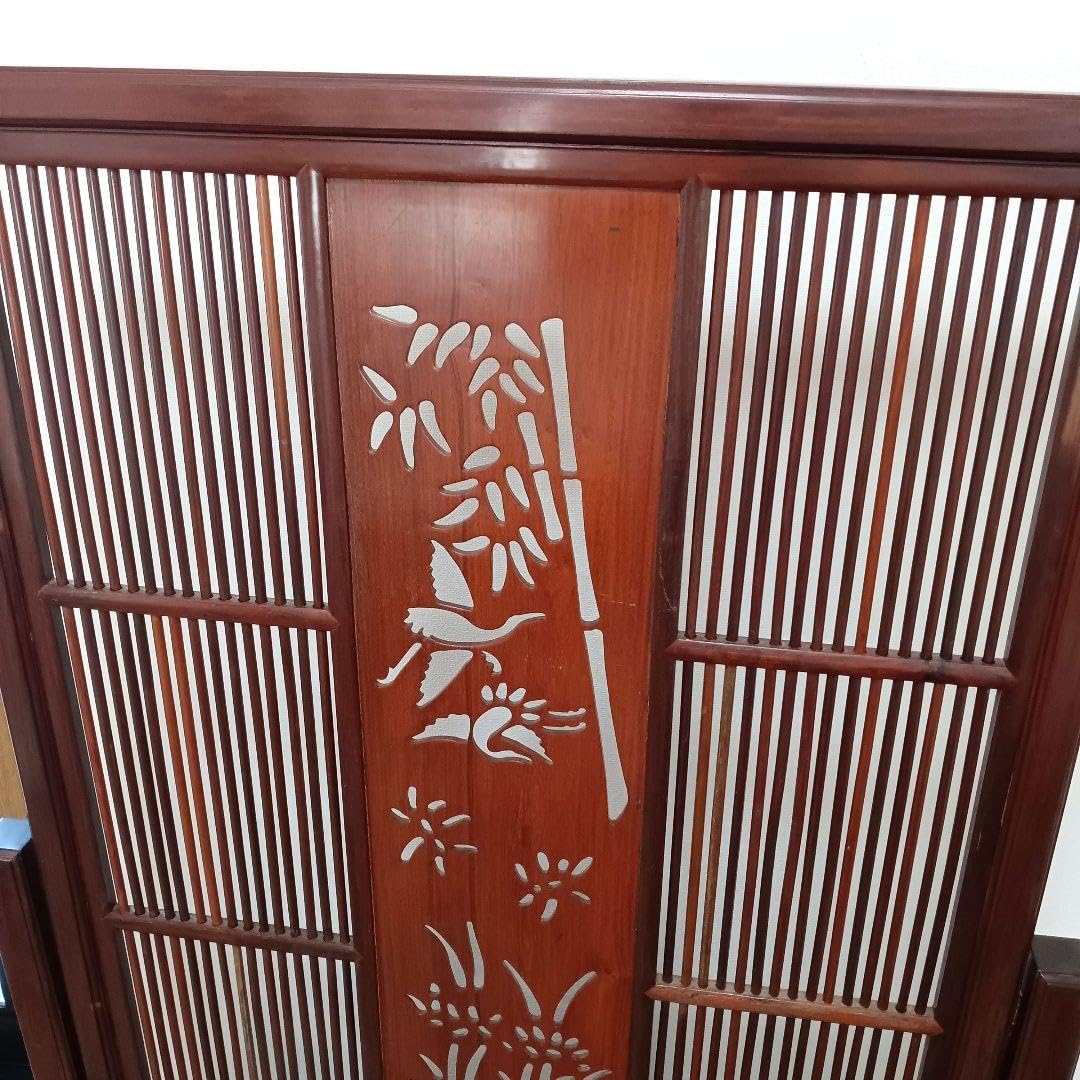 透かし彫り 唐木 衝立 ついたて インテリア アンティーク 目隠し 仕切り板 Amazon.co.jp: 唐木 衝立 ついたて 透かし彫り インテリア